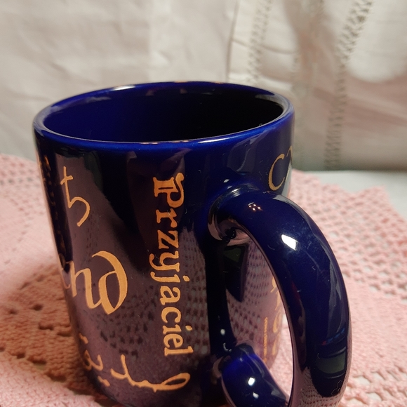 2  mugs with FRIEND inscribed in mult languages - Picture 6 of 6